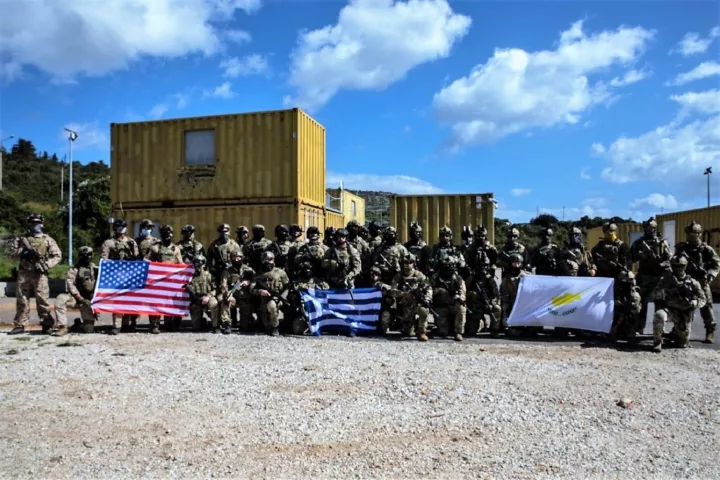 Συνεκπαίδευση δυνάμεων Ελλάδας, Κύπρου και ΗΠΑ στην Κρήτη