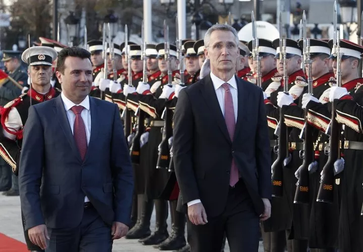 Γ. Στόλτενμπεργκ σε πΓΔΜ: Ένταξη στο ΝΑΤΟ μόνο αν επικυρωθεί η συμφωνία των Πρεσπών 