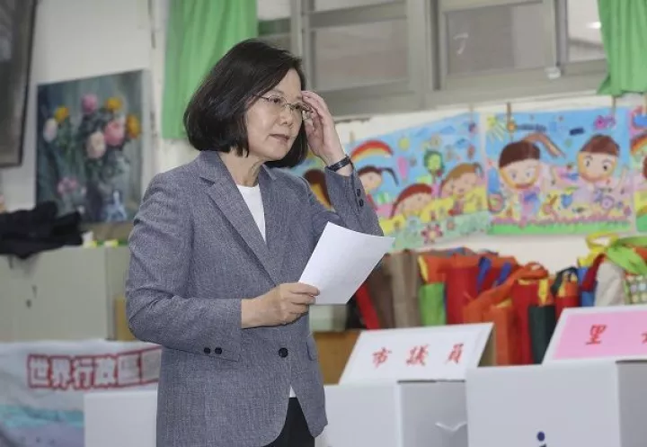 Ταϊβάν: Παραιτήθηκε η πρόεδρος Τσάι Ινγκ-γουέν από επικεφαλής του κυβερνώντος κόμματος