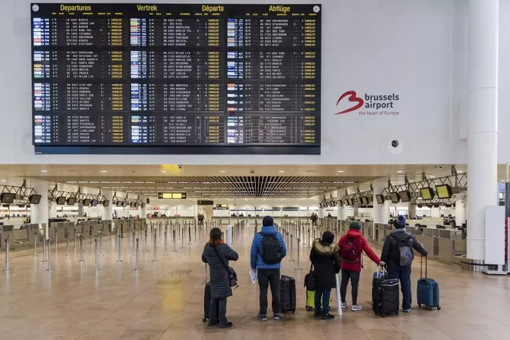 Βέλγιο: Προβλήματα στις αεροπορικές συγκοινωνίες λόγω αιφνιδιαστικής απεργίας ελεγκτων