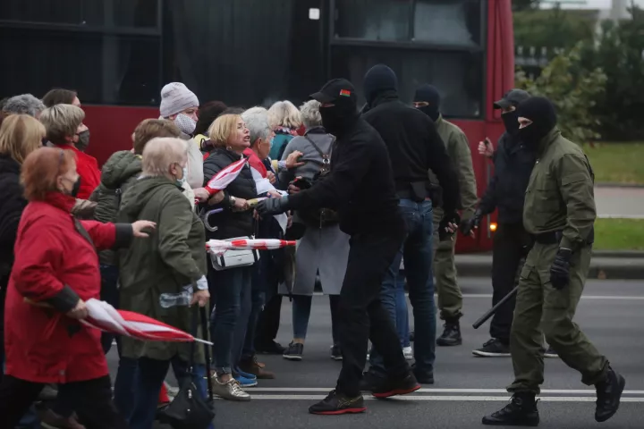 Λευκορωσία: 186 συλλήψεις σε νέες αντικυβερνητικές διαδηλώσεις