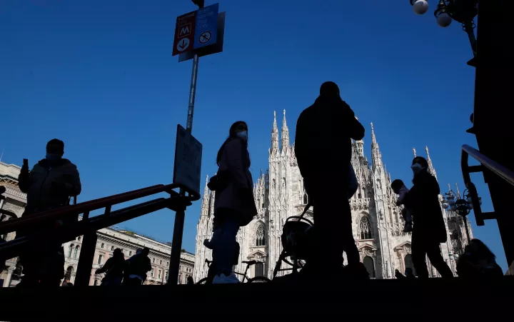 Ιταλία: Σε ισχύ από την Πέμπτη η απαγόρευση κυκλοφορίας στην Λομβαρδία τις νυχτερινές ώρες