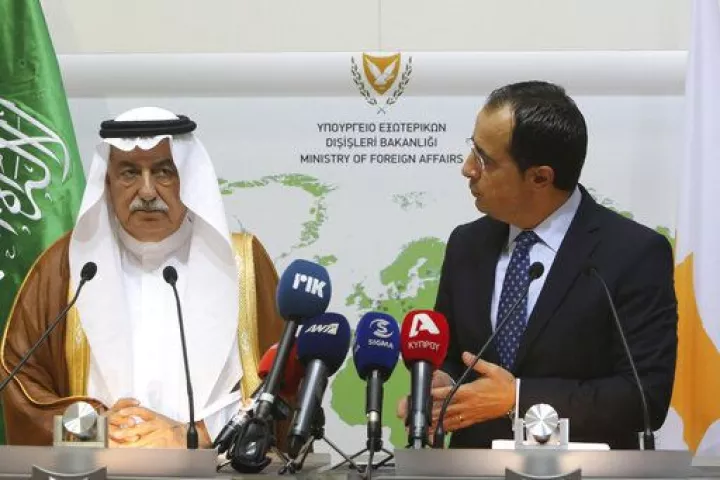 Υποστήριξη της Σαουδικής Αραβίας στην κυριαρχία της Κύπρου