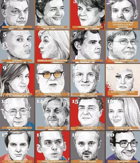 Στη λίστα του Politico με τα 28 πρόσωπα που διαμορφώνουν την Ευρώπη, ο Α. Παπαχελάς