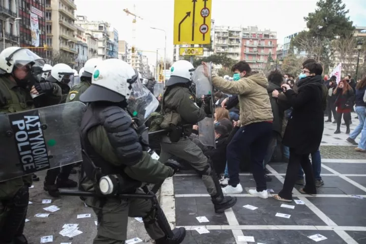 Θεσσαλονίκη: Ελεύθεροι με εισαγγελική εντολή οι τρεις διαδηλωτές