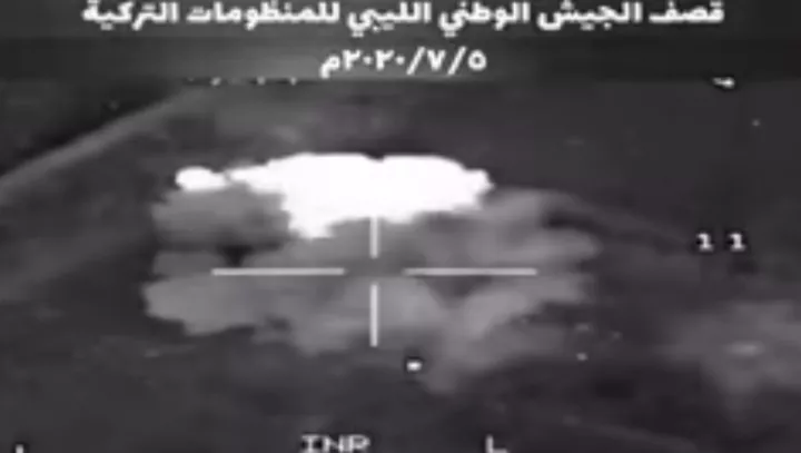 Βίντεο από την αεροπορική επιδρομή εναντίον τουρκικών στόχων