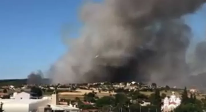 Πυρκαγιά στις Σάπες Ροδόπης - Εκκενώθηκε οικισμός