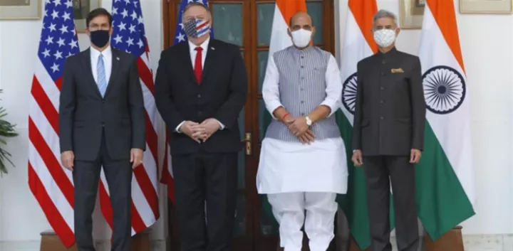 Στρατιωτική συμφωνία Ινδίας - ΗΠΑ με φόντο την Κίνα